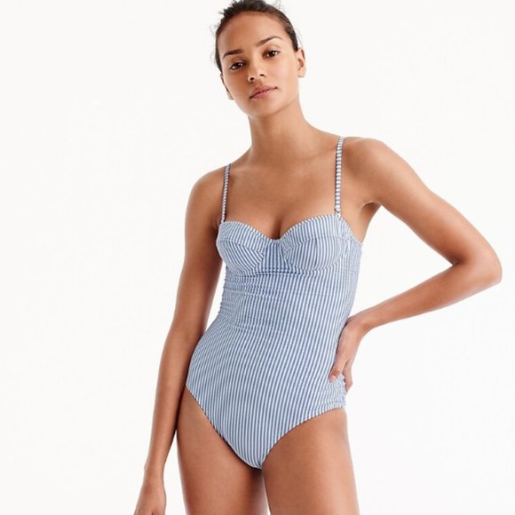 j crew seersucker swimsuit
